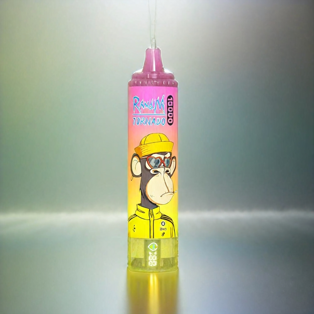 Fumot Randm Tornado 15000 Puffs France Grosiste - 25ml 850mAh Banane Glacée