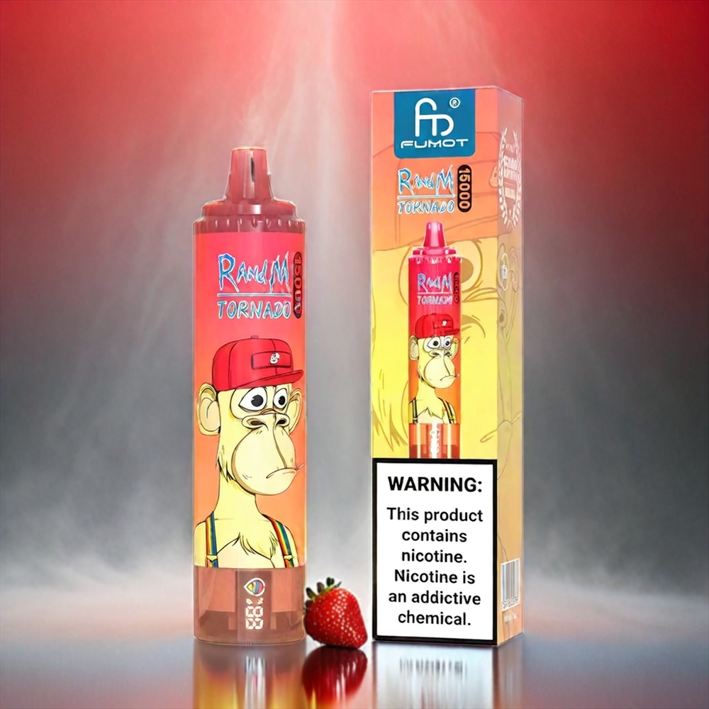 Fumot Randm Tornado 15000 Puffs France Grosiste Avec 25ml ET 850mAh - Fense Red Bull