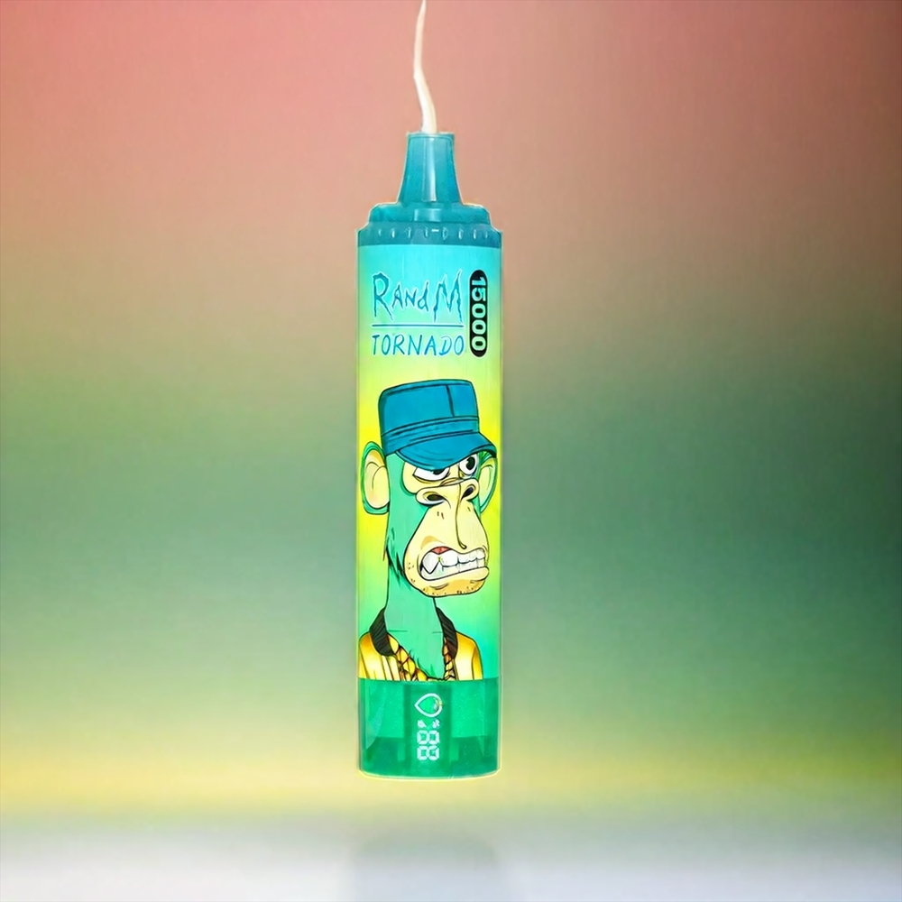 Fumot Randm Tornado 15000 Puffs France Grosiste Kiwi Fruit de la Passion Goyave Avec LCD et USB Type-C