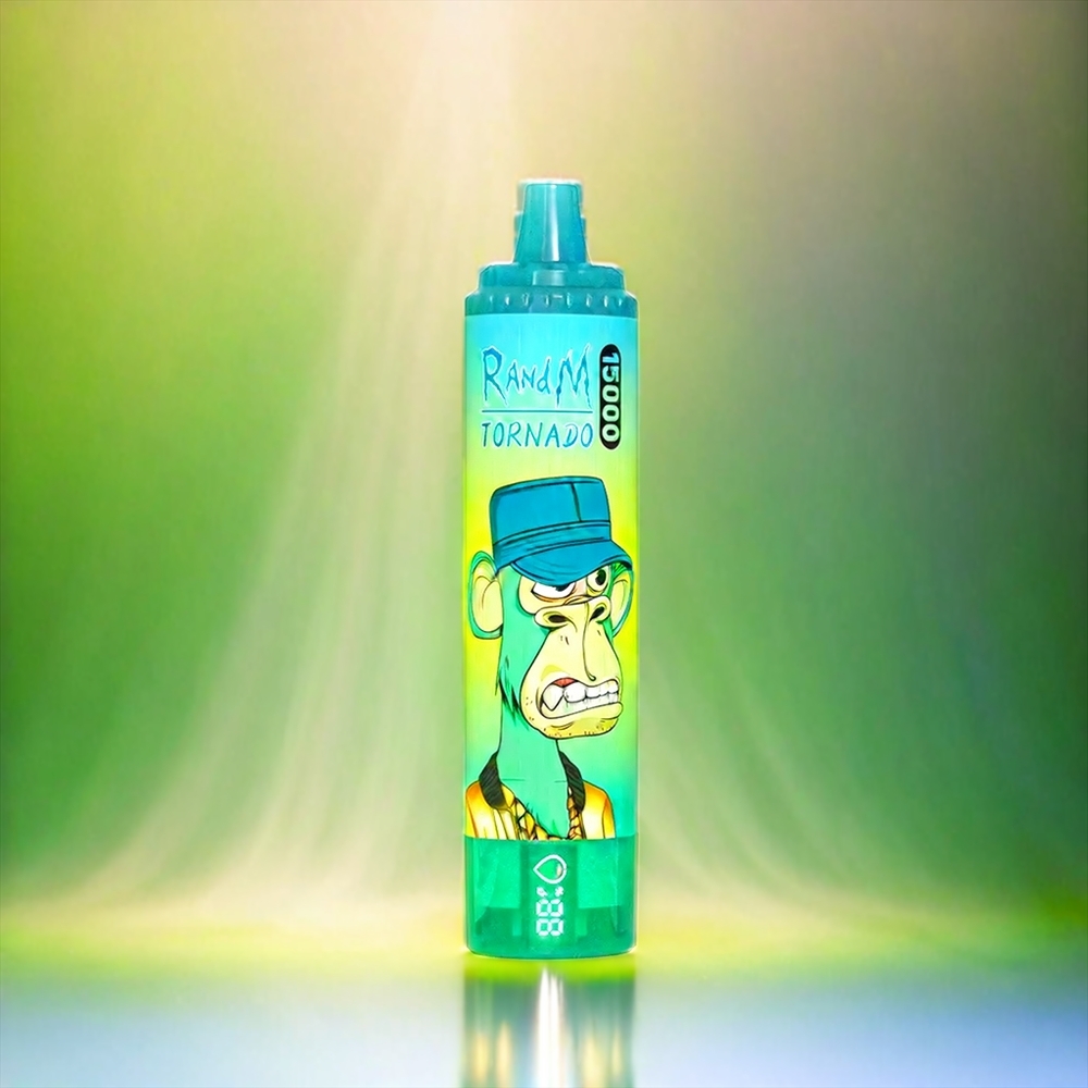 Fumot Randm Tornado 15000 Puffs France Grosiste - Kiwi Fruit de la Passion Goyave Avec Écran LCD et Bobine Mesh 0,9 ohm