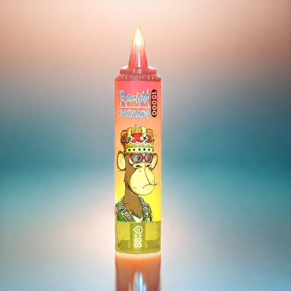 Fumot Randm Tornado 15000 Puffs France Grosiste Pêche Glacée Avec Écran LCD et Bobine Mesh 0,9 ohm