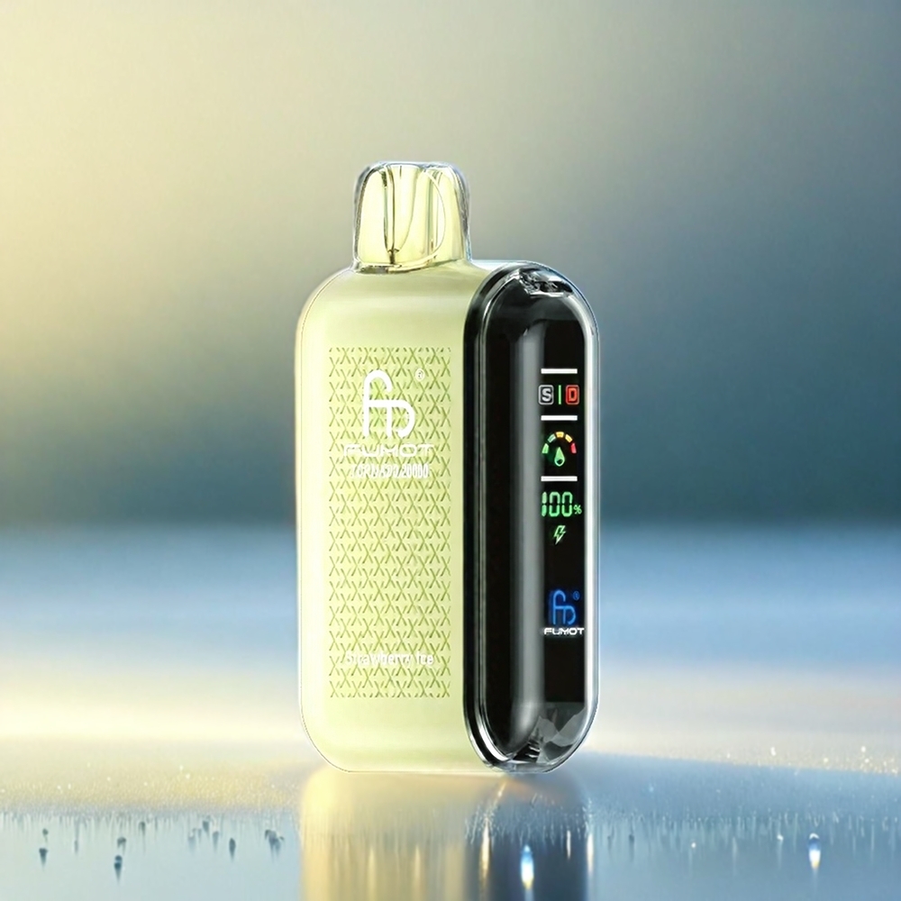 Fumot Tornado 20000 Puffs France Grosiste Avec Fulse Glacée, double bobine en filet, affichage intelligent, ET 20ml Capacité e-liquide