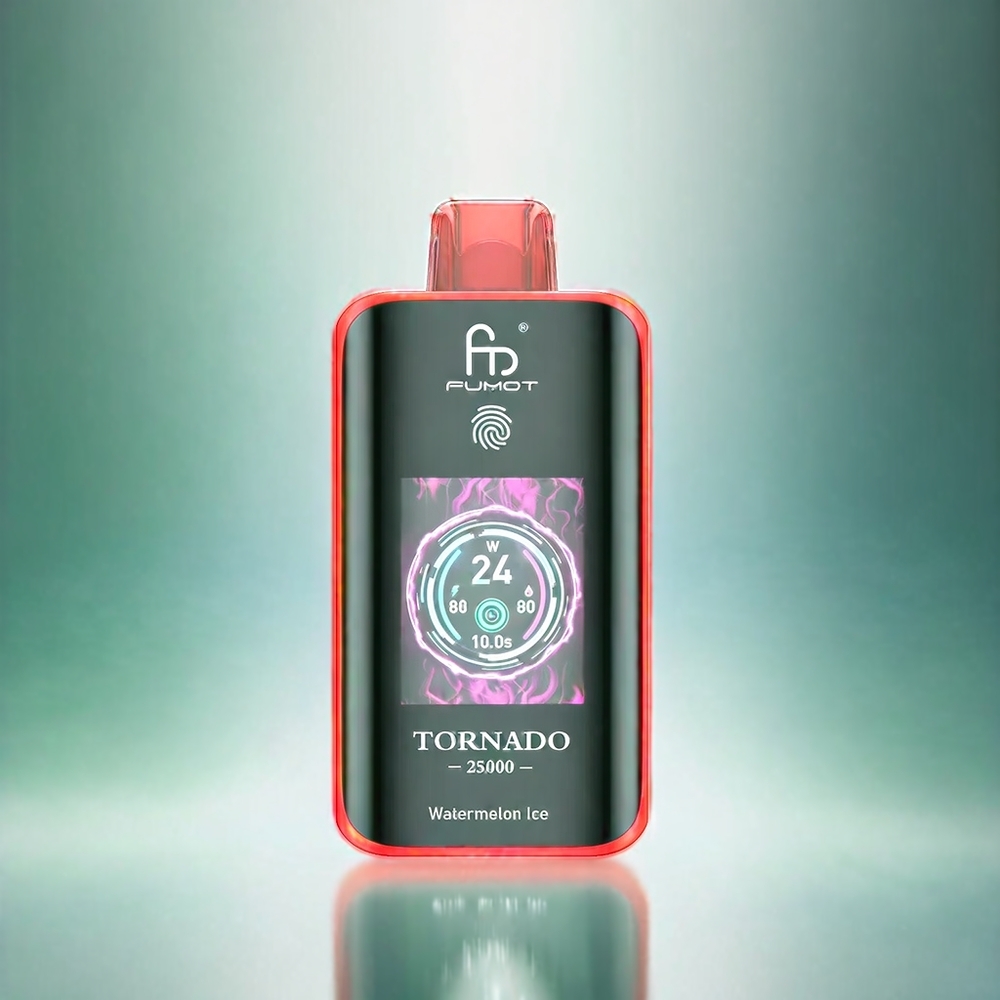 Fumot Tornado 25000 Puffs France Grosiste Écran HD 700mAh Eau Glacée à la Pastèque