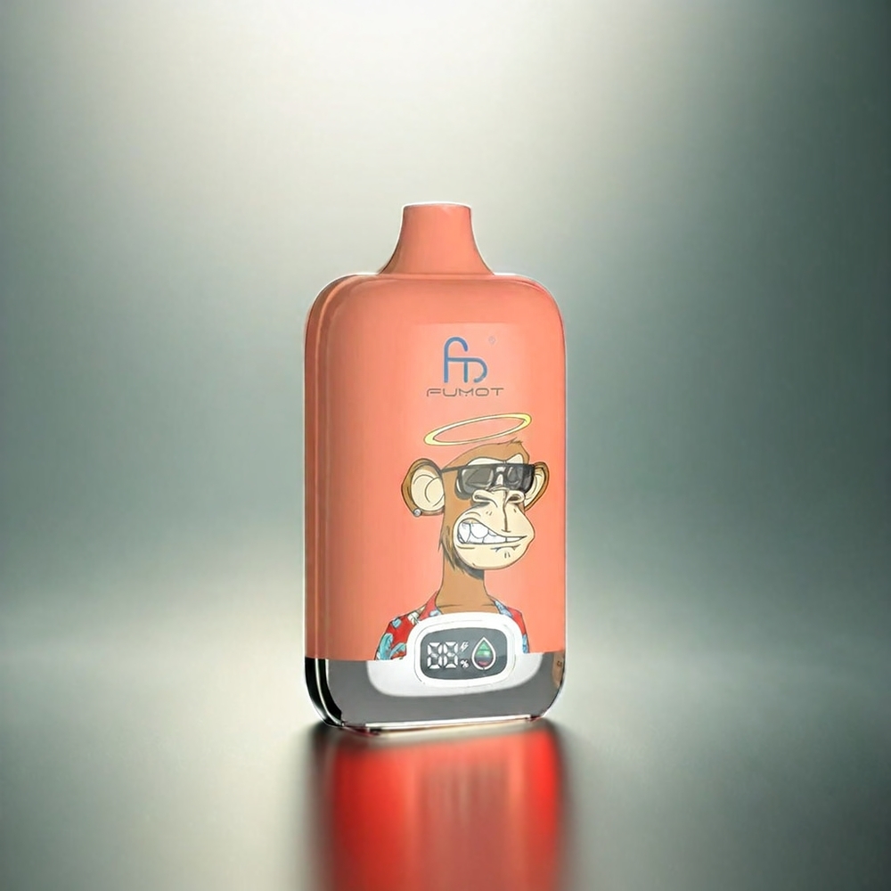Fumot Tornado Digital Box 12000 Puffs France Grosiste 20ml E-Liquid Mesh Coil Vape Cerise Cola