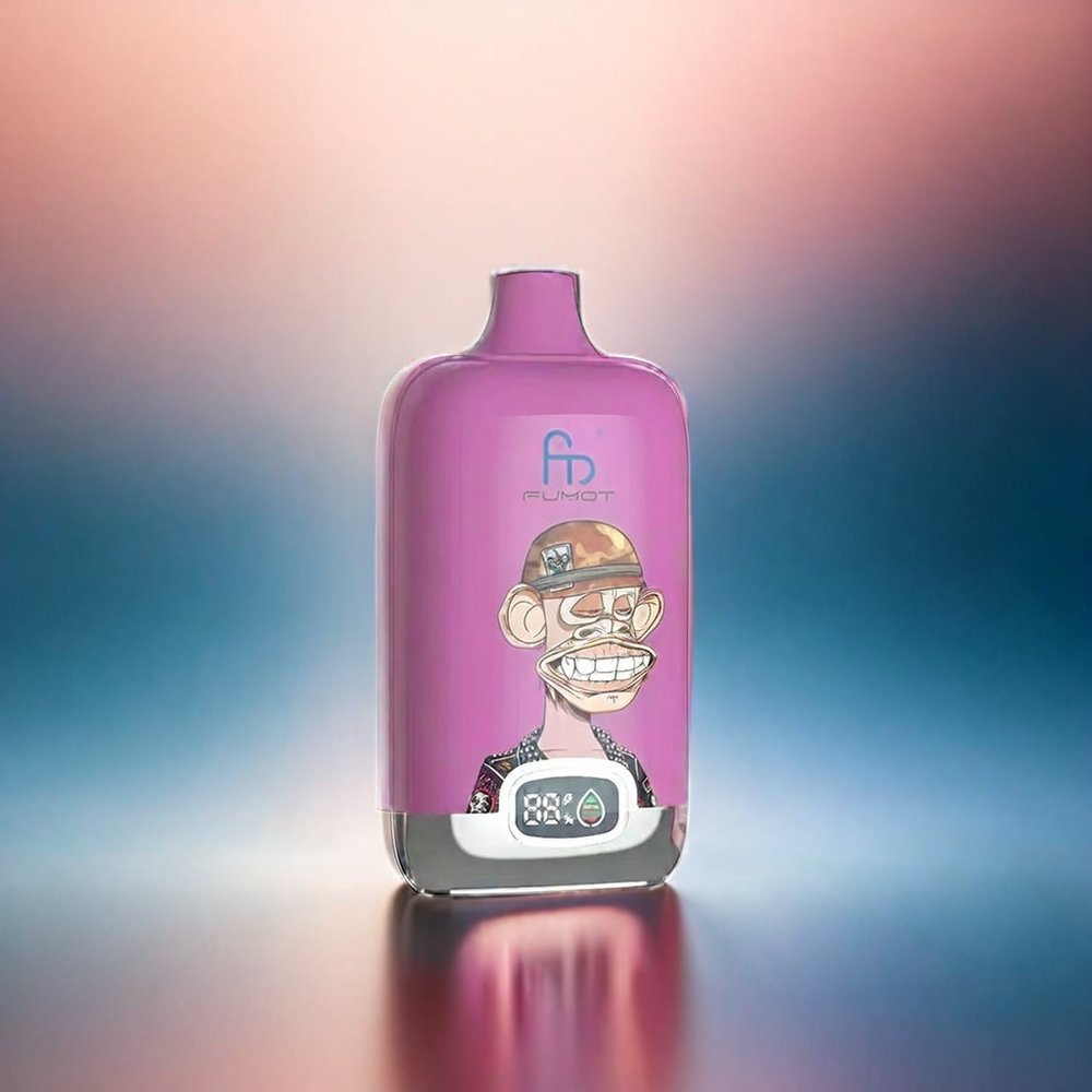 Fumot Tornado Digital Box 12000 Puffs France Grosiste - Bluesour Framboise AVEC Batterie Rechargeable 550mAh ET Type-C