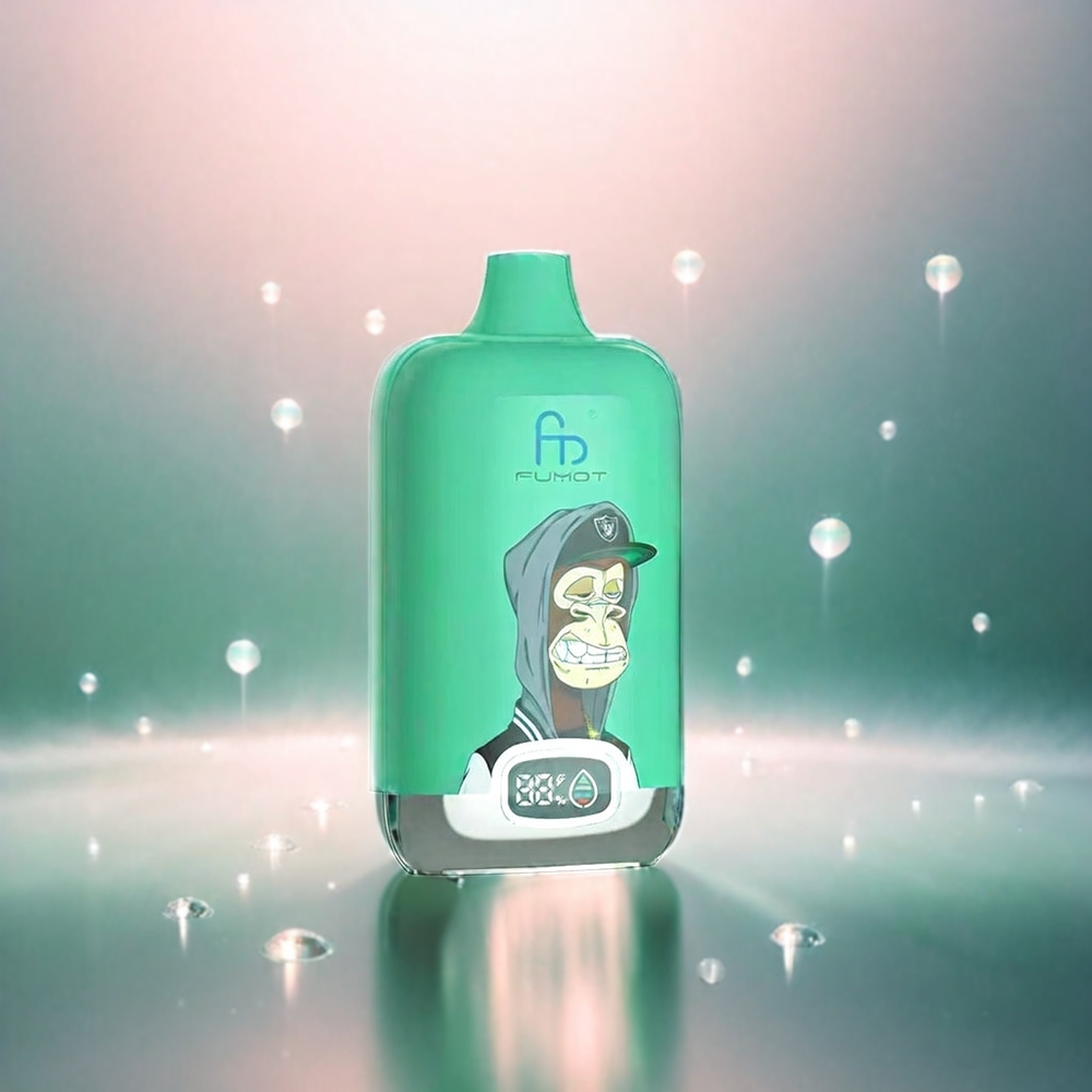 Fumot Tornado Digital Box 12000 Puffs France Grosiste - Bubble Gum, 20 ml, 550mAh, Type-C