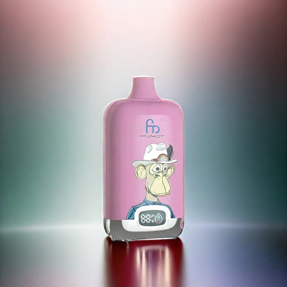 Fumot Tornado Digital Box 12000 Puffs France Grosiste - Myrtille Cerise Cranberry