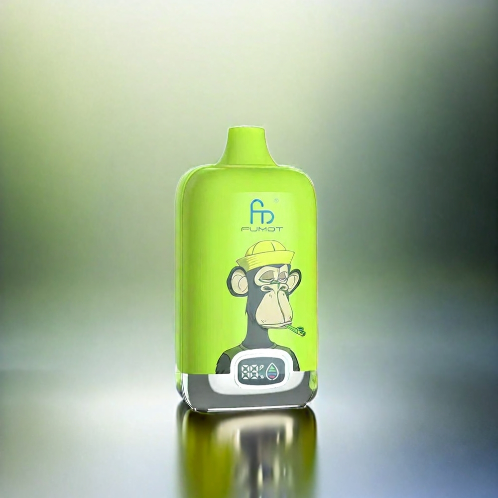 Fumot Tornado Digital Box 12000 Puffs France Grosiste - Myrtille Kiwi (20 ml, 550mAh)