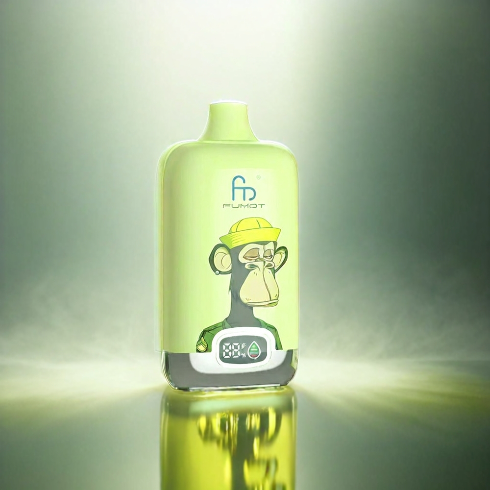 Fumot Tornado Digital Box 12000 Puffs France Grossiste Vape Citron Vert