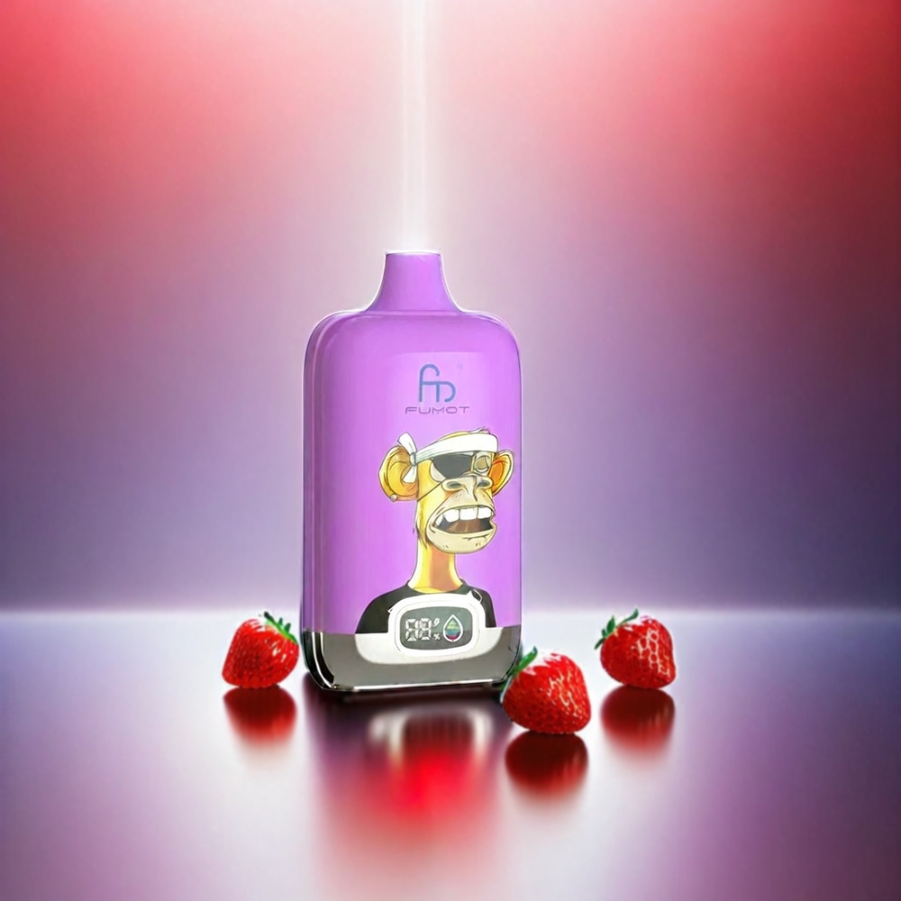 Fumot Tornado Digital Box 12000 Puffs Vape Fense Raisin France Grosiste
