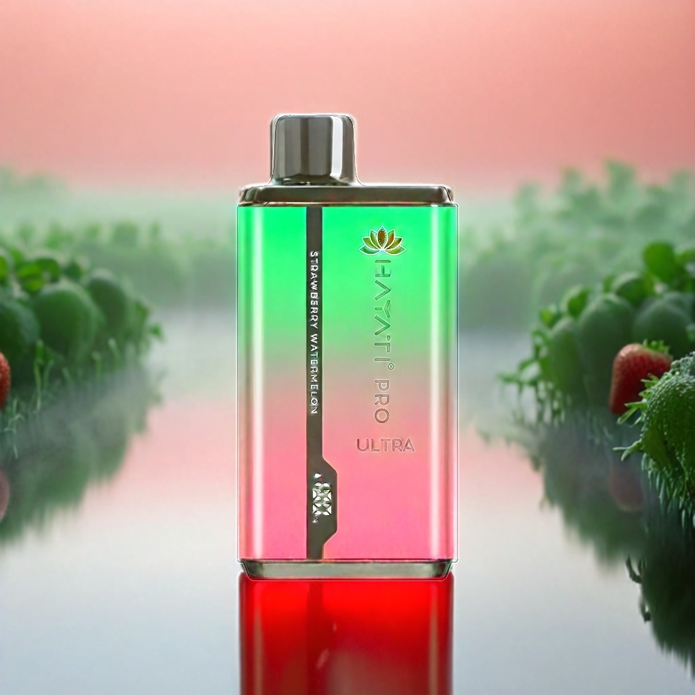 Hayati Pro Ultra 15000 Puffs France Grosiste - 2 12 ml / 850mAh / 2% - Fense Pastèque (pastèque aux fraises)