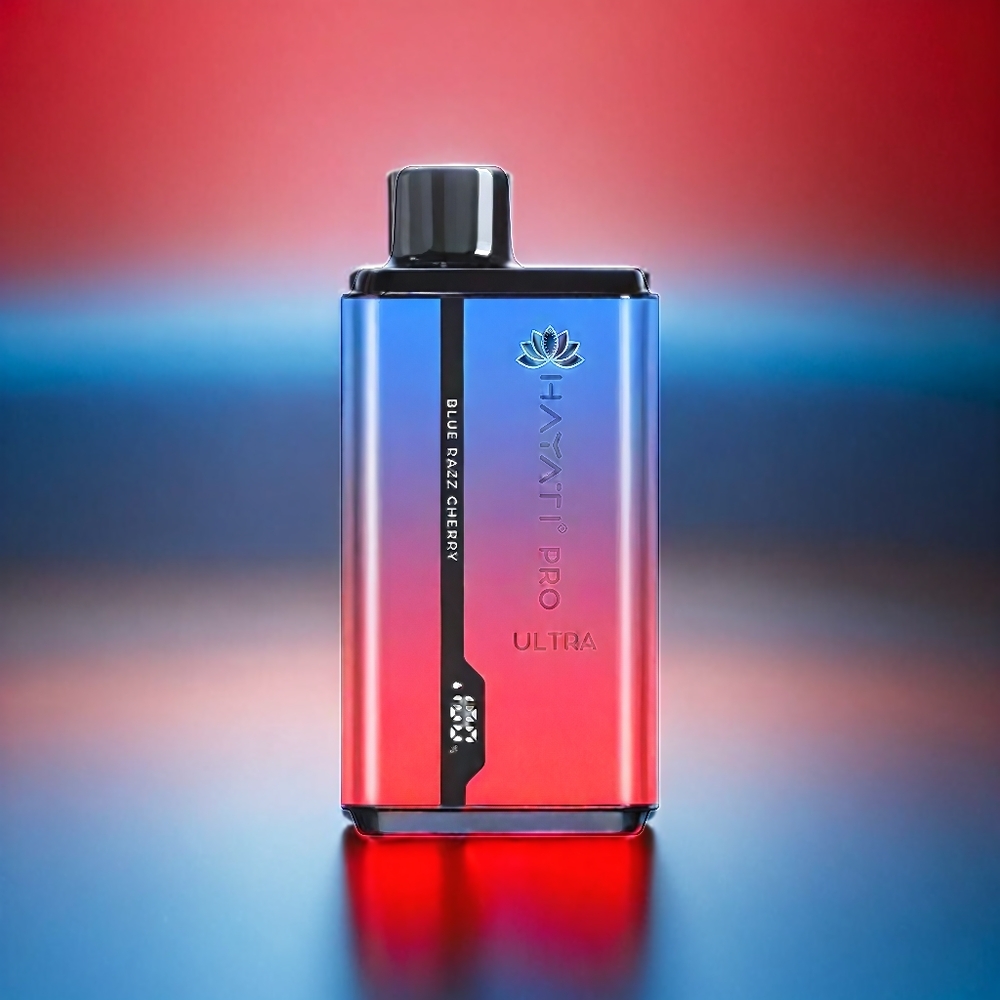 Hayati Pro Ultra 15000 Puffs France Grosiste - 850mAh 24ml 2% - Bleu Cassis Cerise