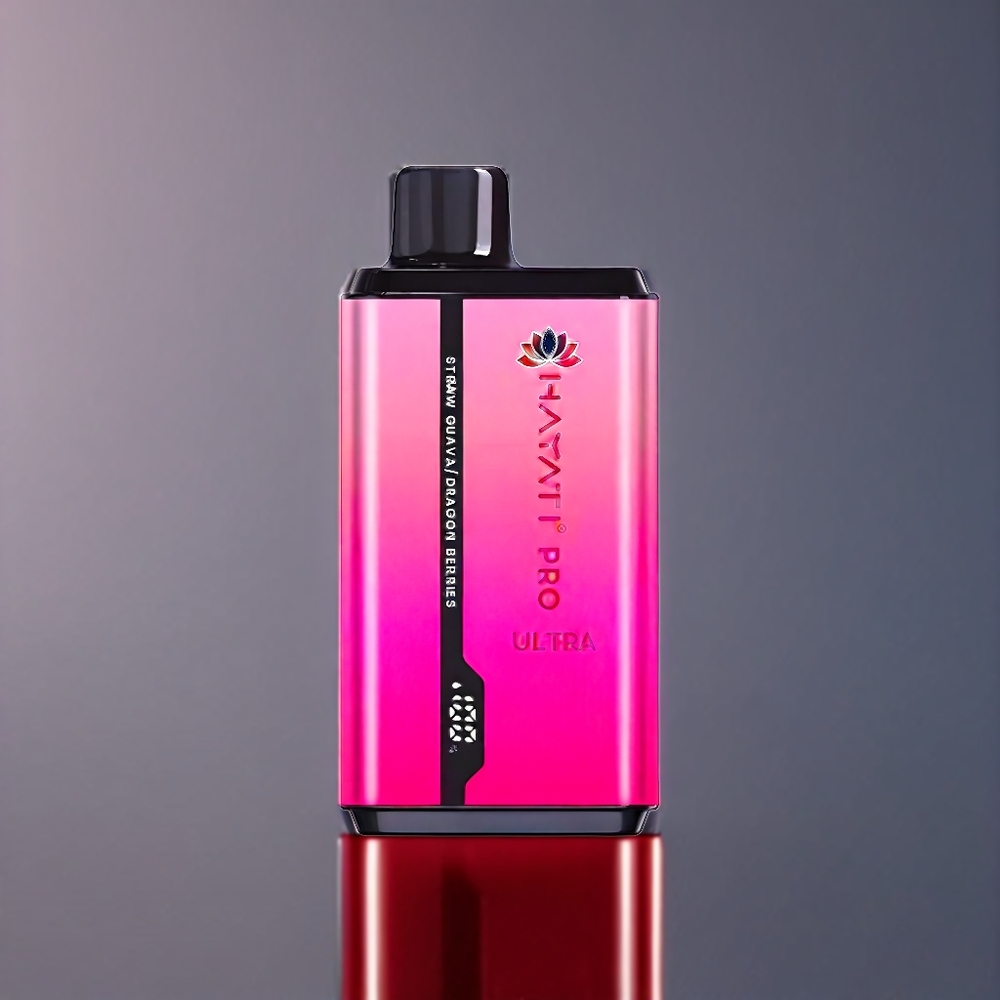 Hayati Pro Ultra 15000 Puffs France Grosiste - 850mAh, 2 12 ml, 2% - Fense Goyave Baies Dragon