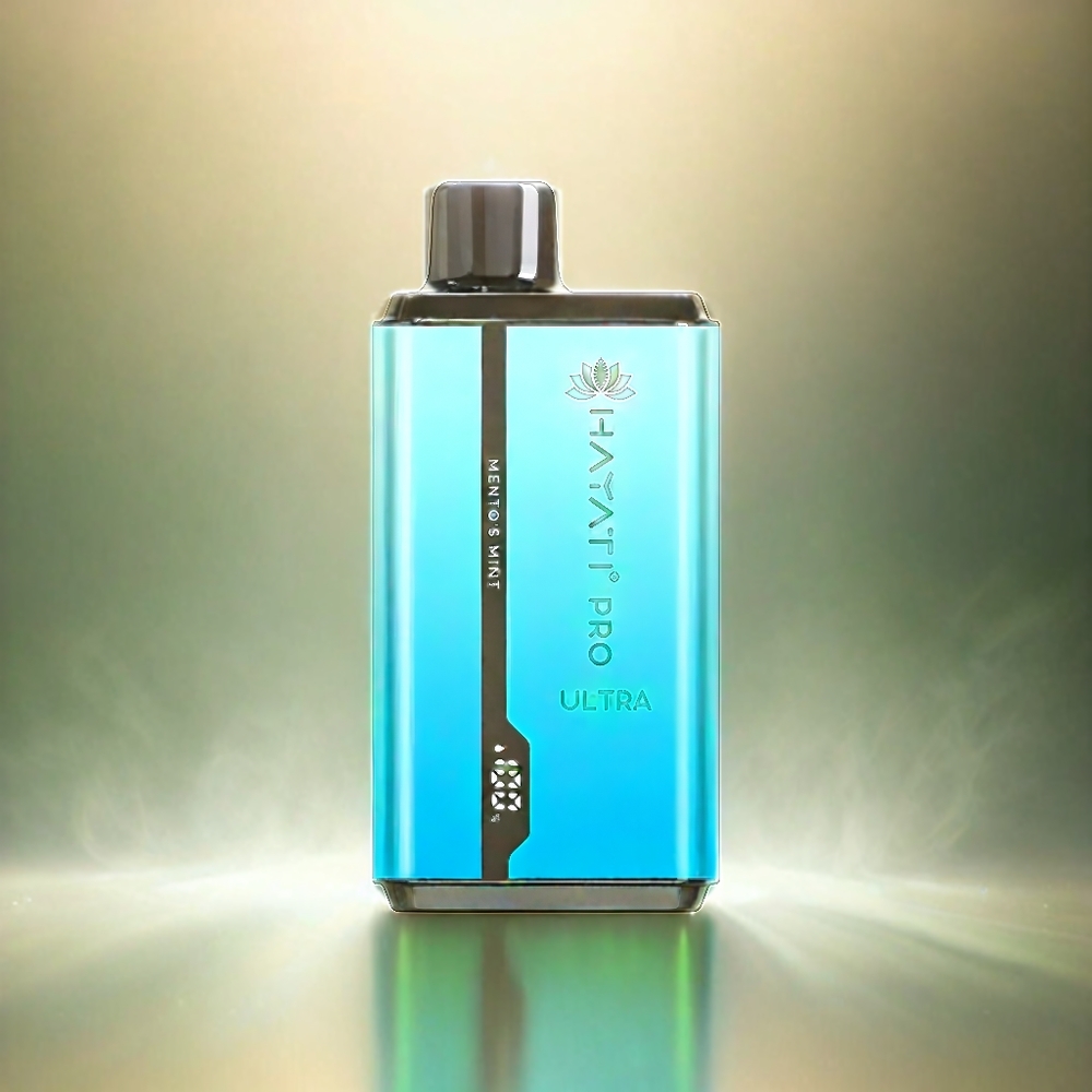 Hayati Pro Ultra 15000 Puffs France Grosiste Menthe Mento's Mint 2 12ml 2%