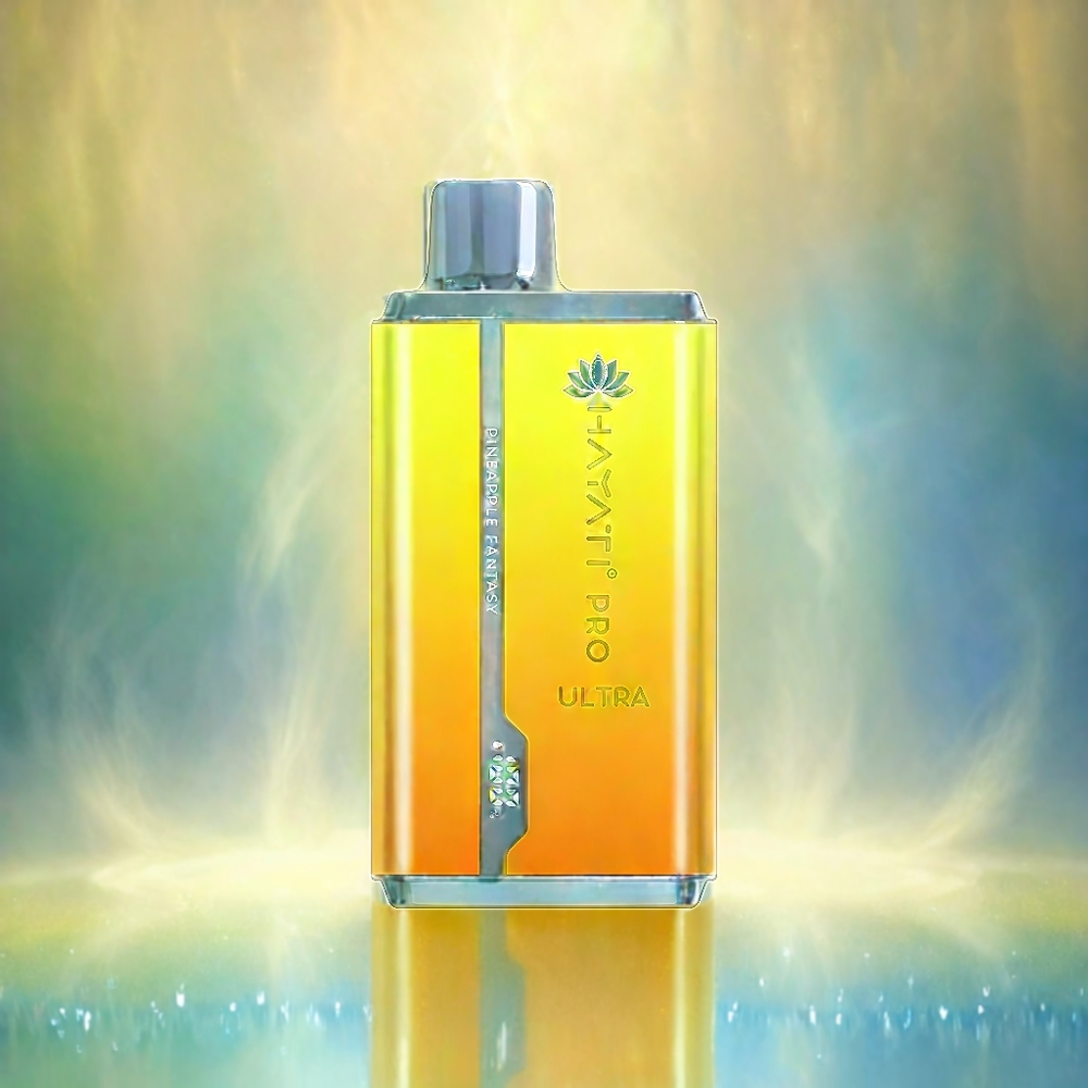 Hayati Pro Ultra 15000 Puffs France Grossiste AVEC 2 12ML ET 2% DE Nicotine - Fantaisie ananas