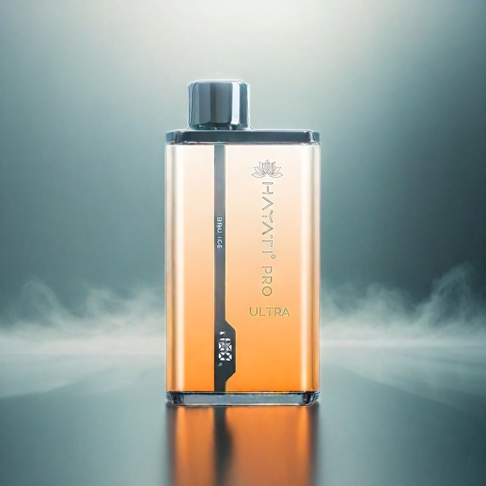 Hayati Pro Ultra 15000 Puffs Vape Bru Ice France Grossiste AVEC 850mAh et 2 12ml de capacité