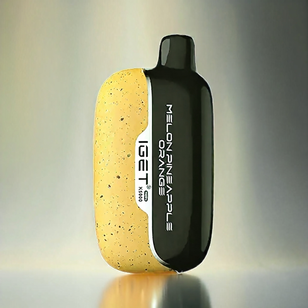 Iget Moon K5000 Puffs France Grosiste - Melon Ananas Orange (81,5g, 5000 Puffs, PC, Mesh 1,35 ohm)