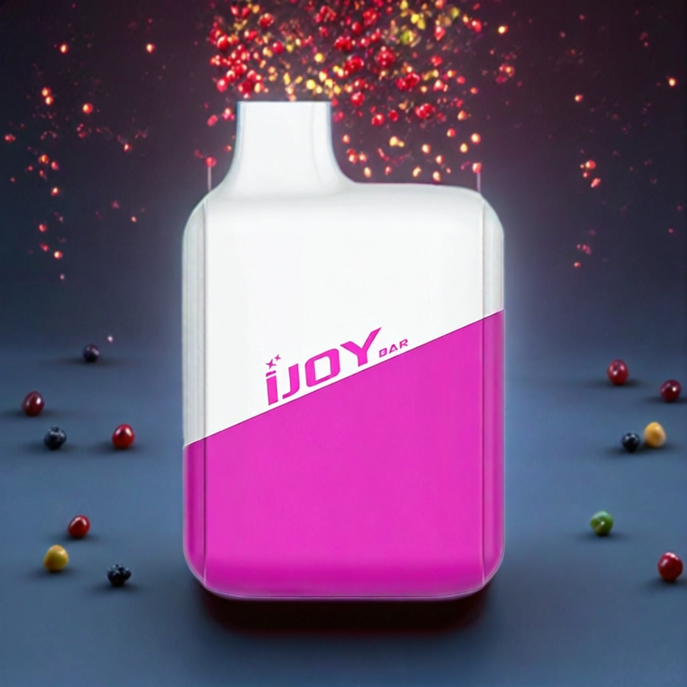 IJOY Bar 600 Puffs France Grossiste – Dispositif Vape Jetable avec 2ml/4ml de E-liquide Prérempli et 500mAh, Baies Mixtes
