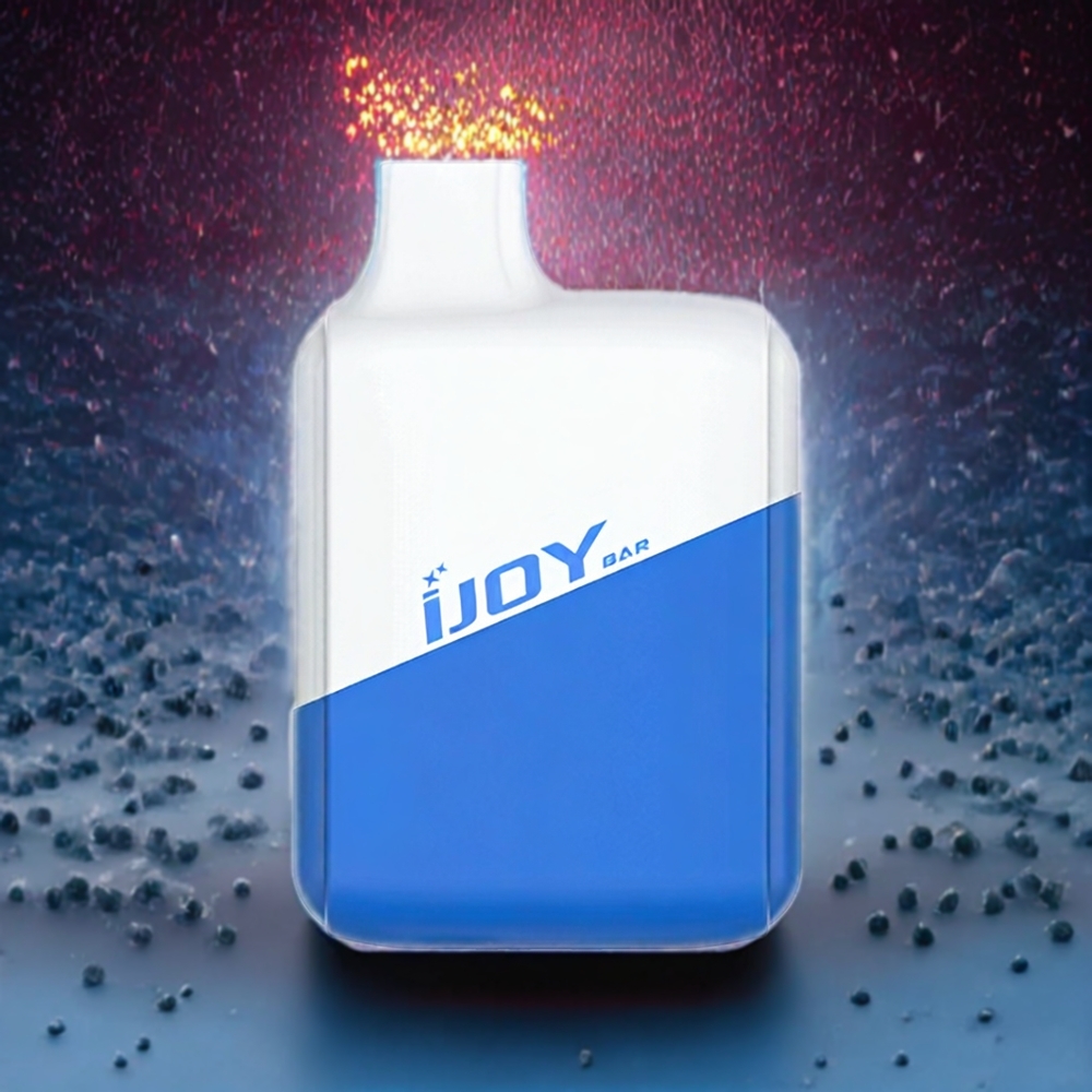 IJOY Bar 600 Puffs France Grossiste - Vape Jetable 2ml/4ml, 1.2 Ohm Mesh Coil, Blue Razz Ice (Framboise Bleue Glacée)