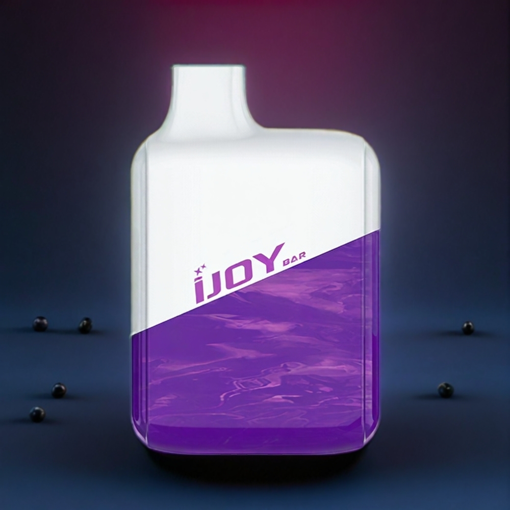 IJOY Bar 600 Puffs Vaporette Jetable France Grossiste – Cassis Raisin Noir (600 Puffs, 500mAh, 2ml/4ml)