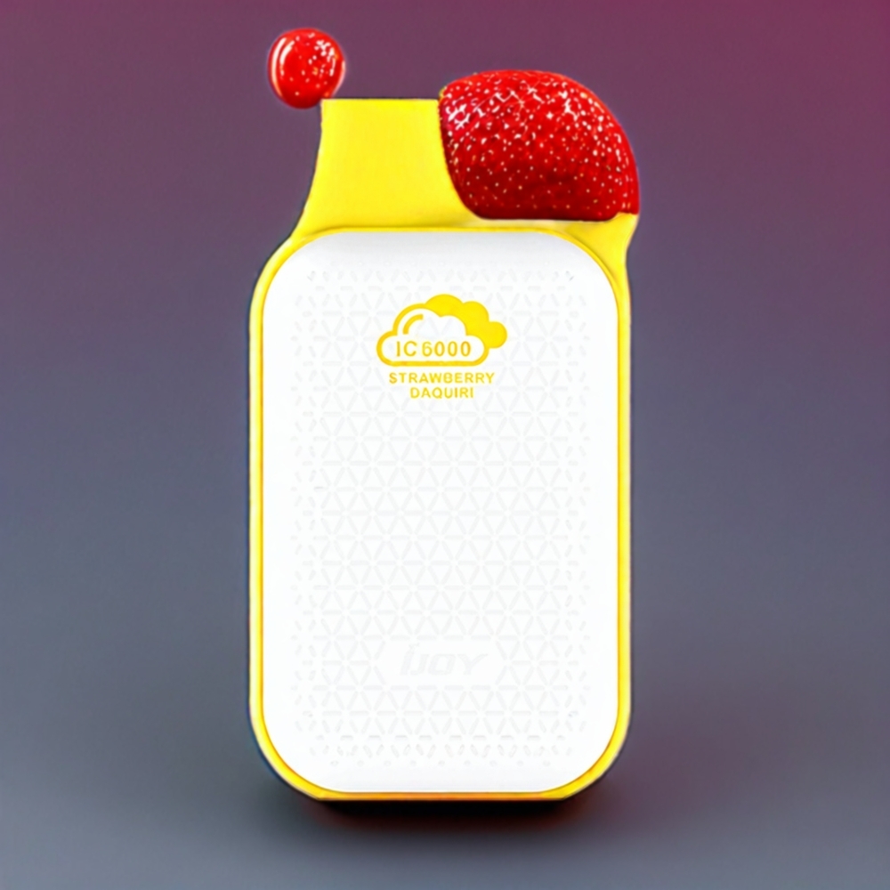 IJOY Bar IC6000 France Grossiste - E-liquide Prérempli 15ml, 6000 Puffs, Fraise Daiquiri