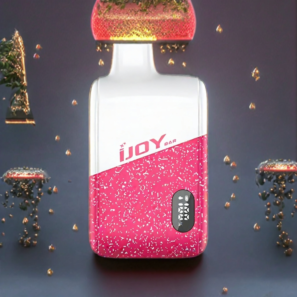 IJOY Bar IC8000 Vape jetable Fraise Mangue - 8000 Puffs, 18ml, 5% Nicotine - France grossiste