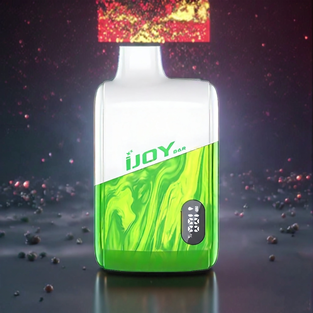 IJOY Bar IC8000 Vape jetable Jus de Pomme - 8000 Puffs, 18ml, 5% Nicotine - France Grossiste