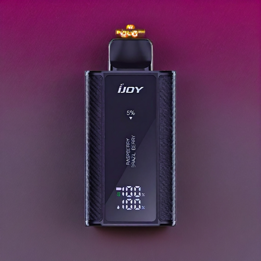 IJOY Captain 10000 Puffs France Grossiste Vape jetable Framboise Baie Brésilienne 18ml 5%