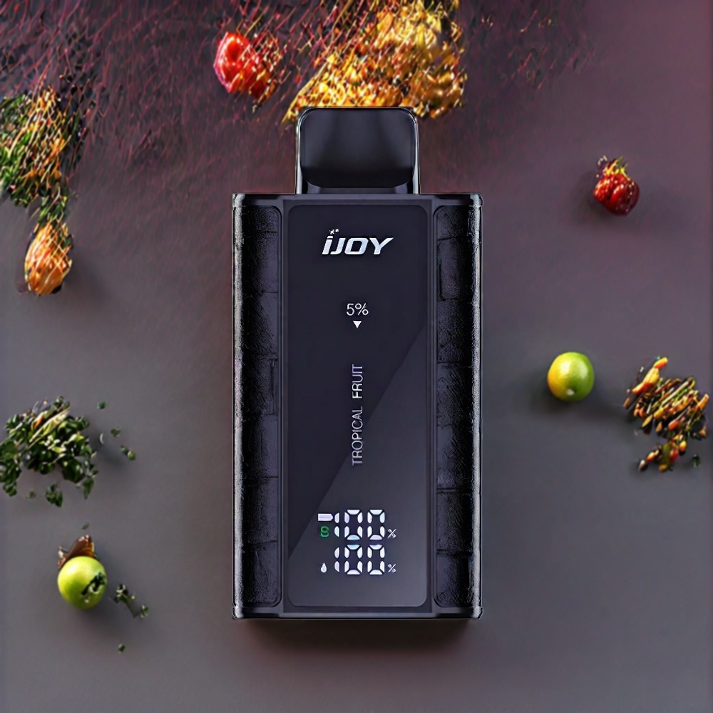 IJOY Captain 10000 Puffs Vape jetable France Grossiste Tropical Fruit (Fruits Tropicaux) - 18ml, 650mAh, Type-C