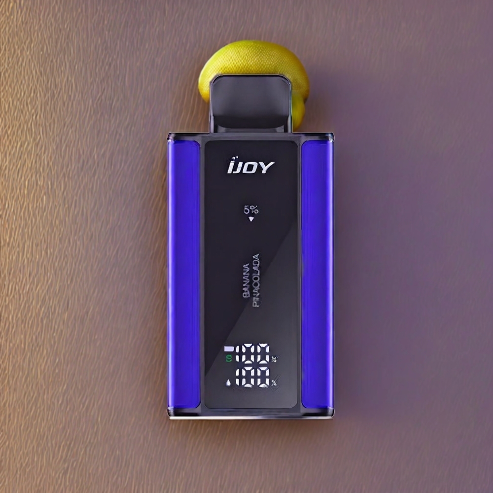 IJOY Captain 10000 Puffs Vape jetable France grossiste - Banane Piña Colada, 18ml, 5% Nicotine, 650mAh
