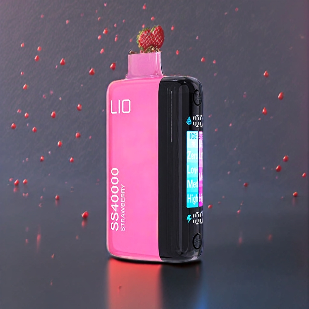 IJOY LIO SS40000 Vape jetable France Grossiste - 40000 Puffs, 22ML, 1100 mAh, Fraise