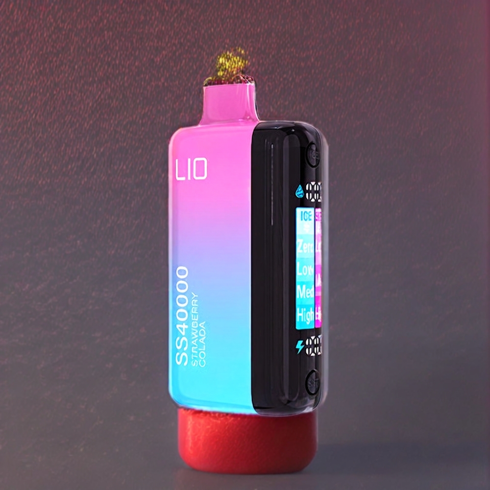 IJOY LIO SS40000 Vape jetable France Grossiste - 40000 Puffs, 22ML, 1100 mAh, Fraise Colada
