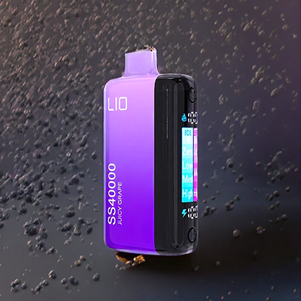 IJOY LIO SS40000 Vape jetable "Julcy Raisin" - 40000 Puffs, 22ML, 30mg/50mg, France grossiste