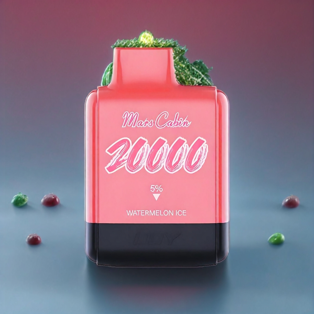 IJOY Mars Cabin 20000 Puffs France Grossiste Vape jetable Pastèque Glacée - 20ML, 0.5 Ohm, TYPE-C