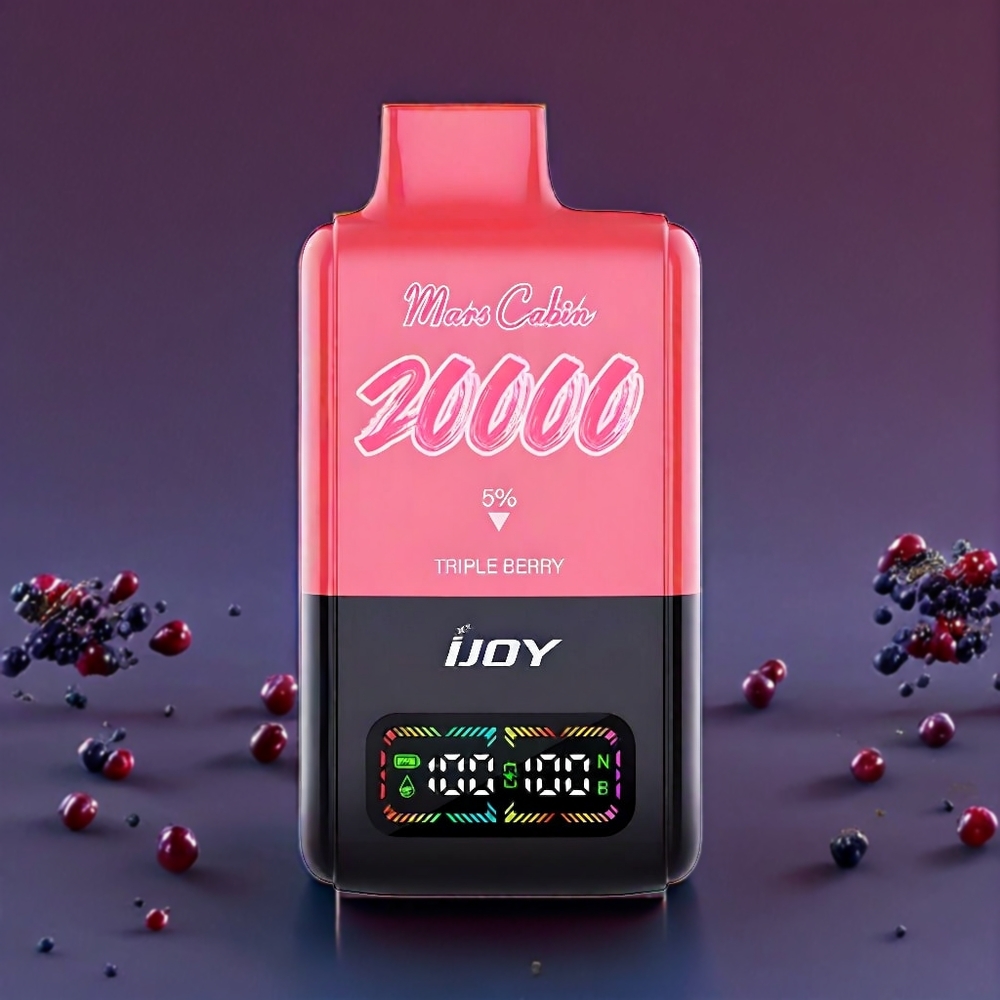 IJOY Mars Cabin 20000 Puffs France grossiste - Triple Baies (20ML, 50mg, 0.5Ω Dual Mesh)