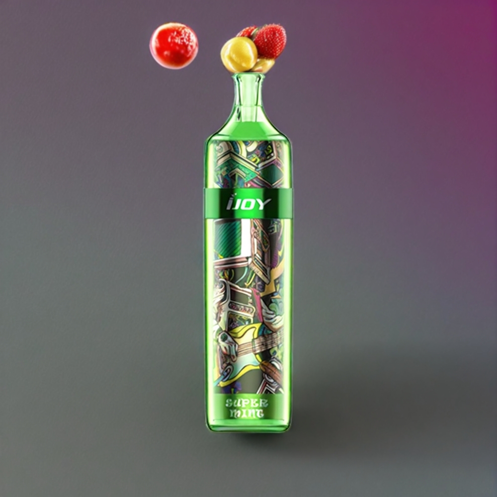 IJOY PUNK 4500 Puffs France Grossiste Vape jetable Super Menthe – 12ml, 1200mAh, 1.1 Ohm Mesh2 Coil