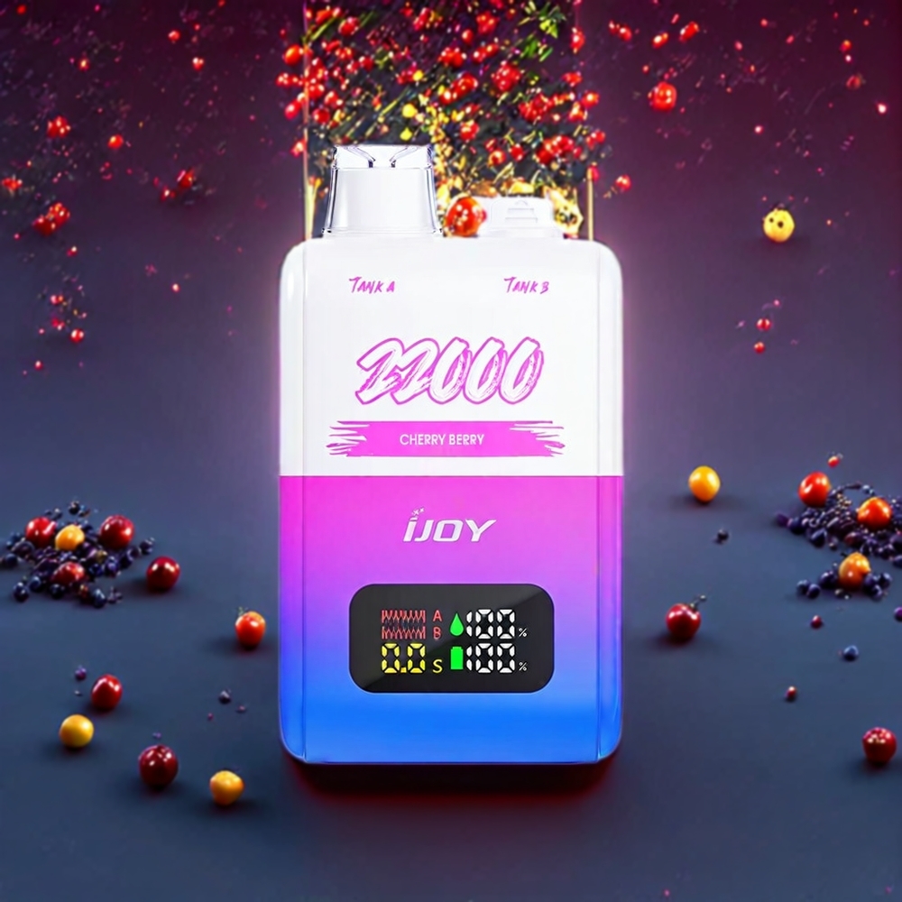 IJOY SD 22000 Puffs France Grossiste Vape jetable Cerise Baies