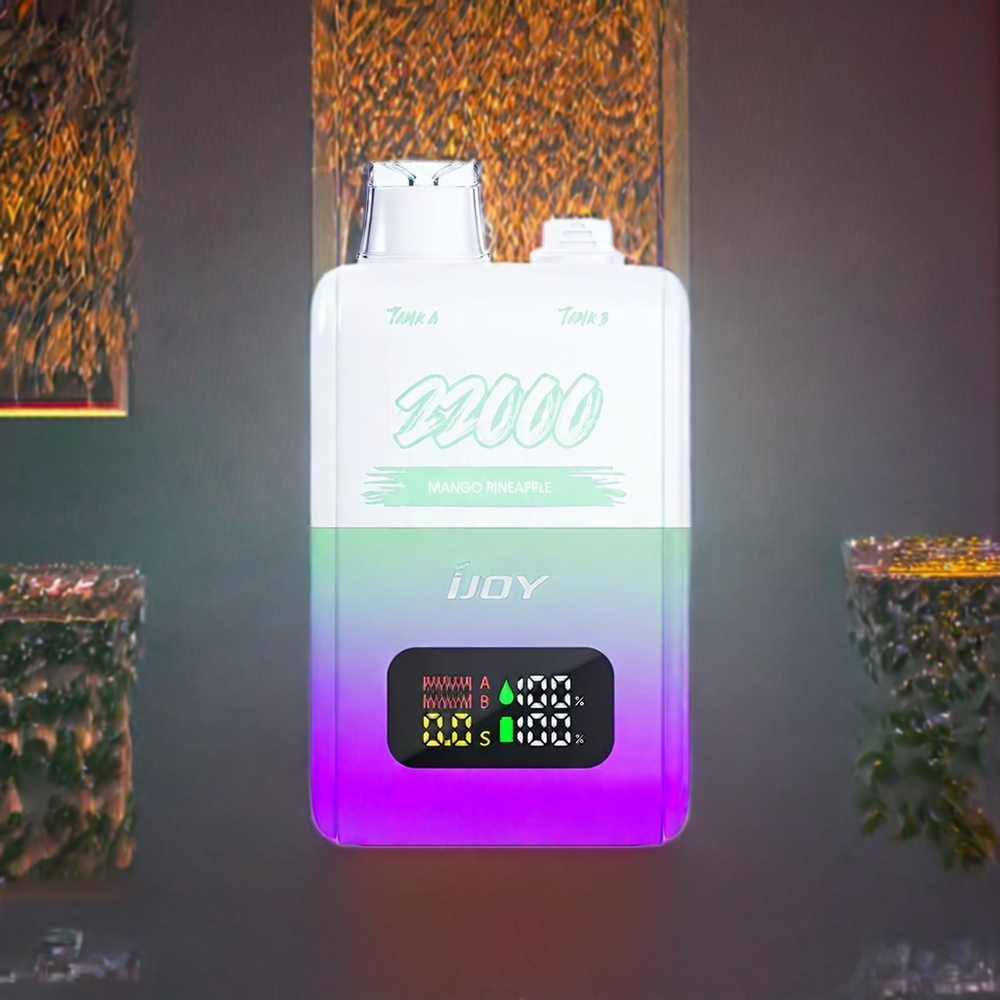 IJOY SD 22000 Puffs France grossiste Vape jetable Mangue Ananas 15ML x 2 650 mAh