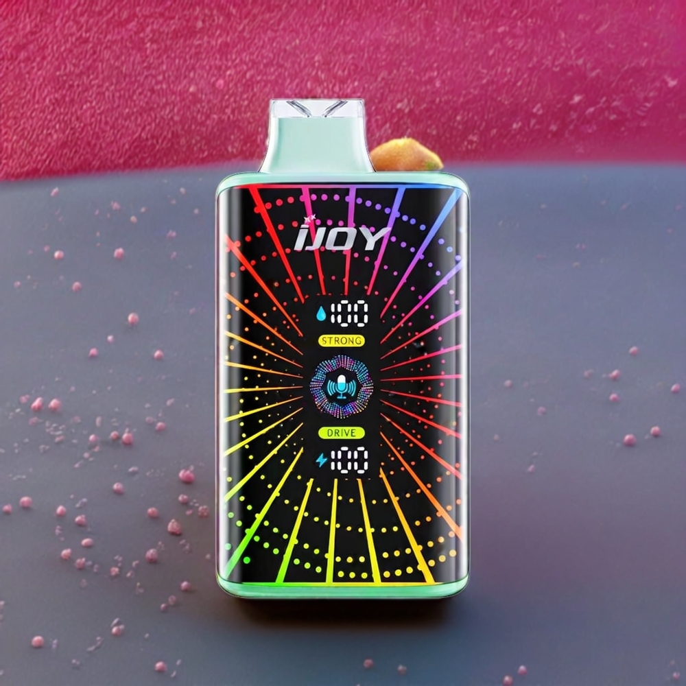IJOY SD 40000 Puffs France Grossiste - Barrette Jetable 20ML, 750mAh, Double Mesh 0,4 Ohm, Airflow Réglable, Bonbon Coton