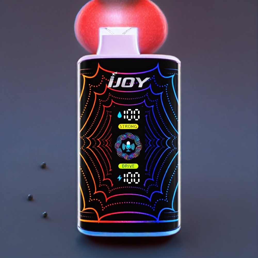 IJOY SD 40000 Puffs France Grossiste - Dispositif Jetable avec 20ML de E-liquide (Myrtille Pastèque), 750mAh, Type-C, Double Mesh 0.4 Ohm