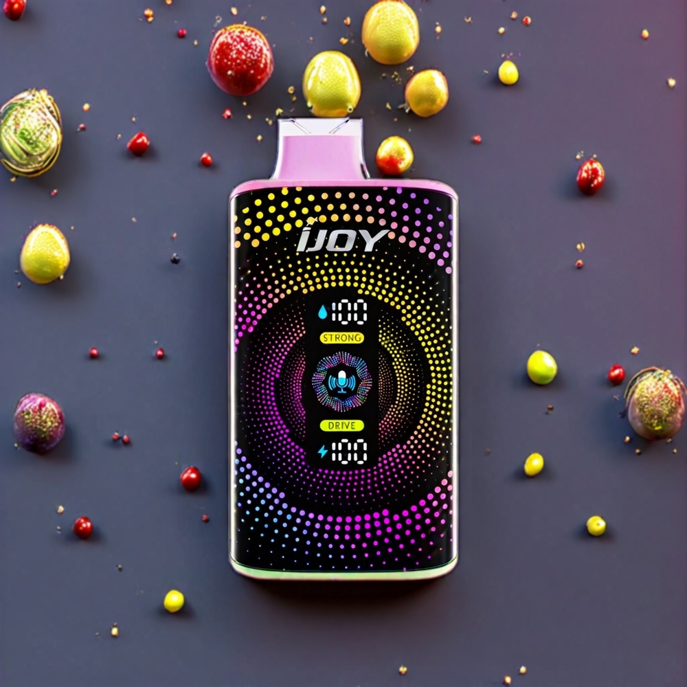 IJOY SD 40000 Puffs France Grossiste Vape jetable Cerise Citron avec 20ML et Airflow Réglable