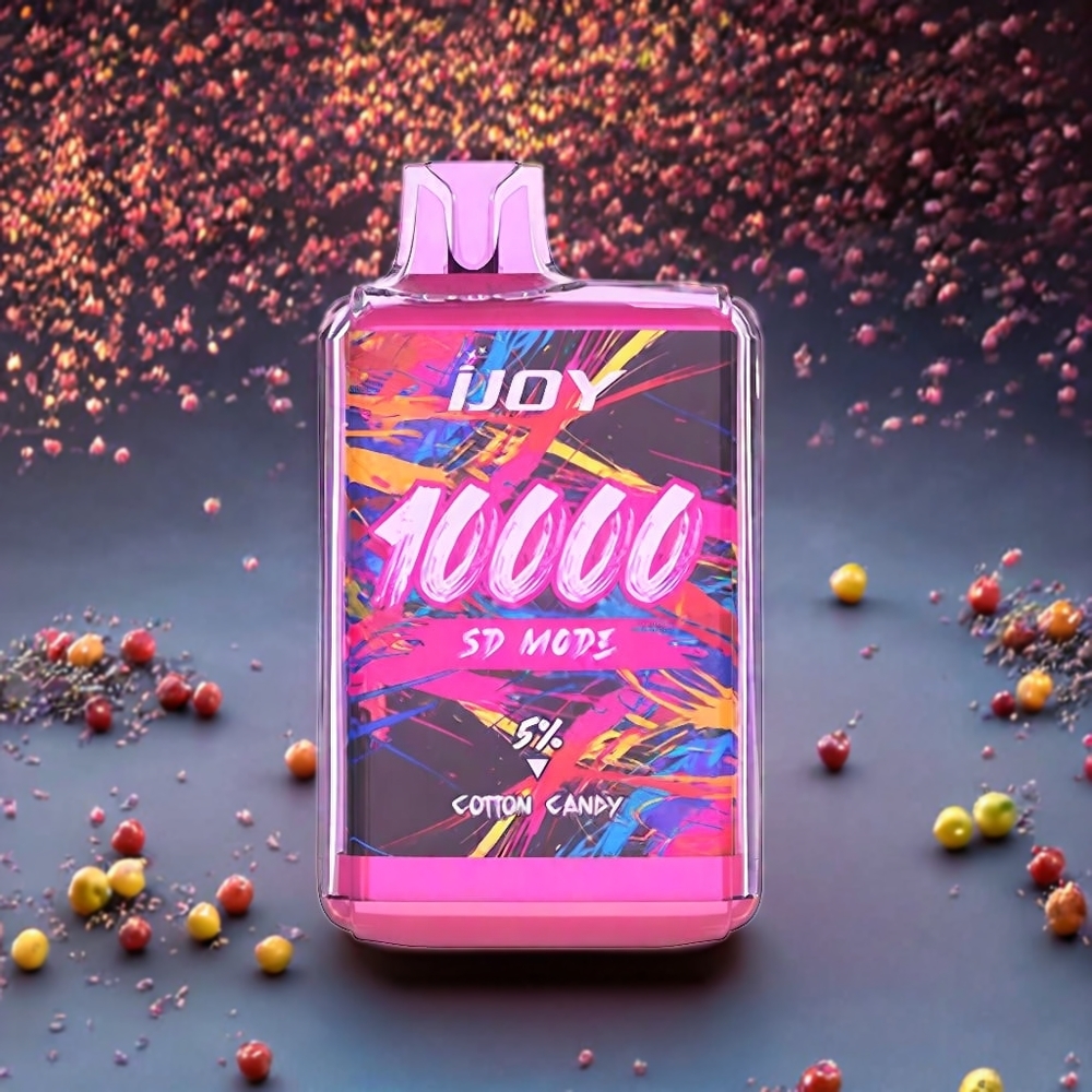 IJOY SD10000 Vape jetable Barbe ﾨﾤ Papa France Grossiste - 10000 Puffs, 20ml, 5% Nicotine, Charge Type-C