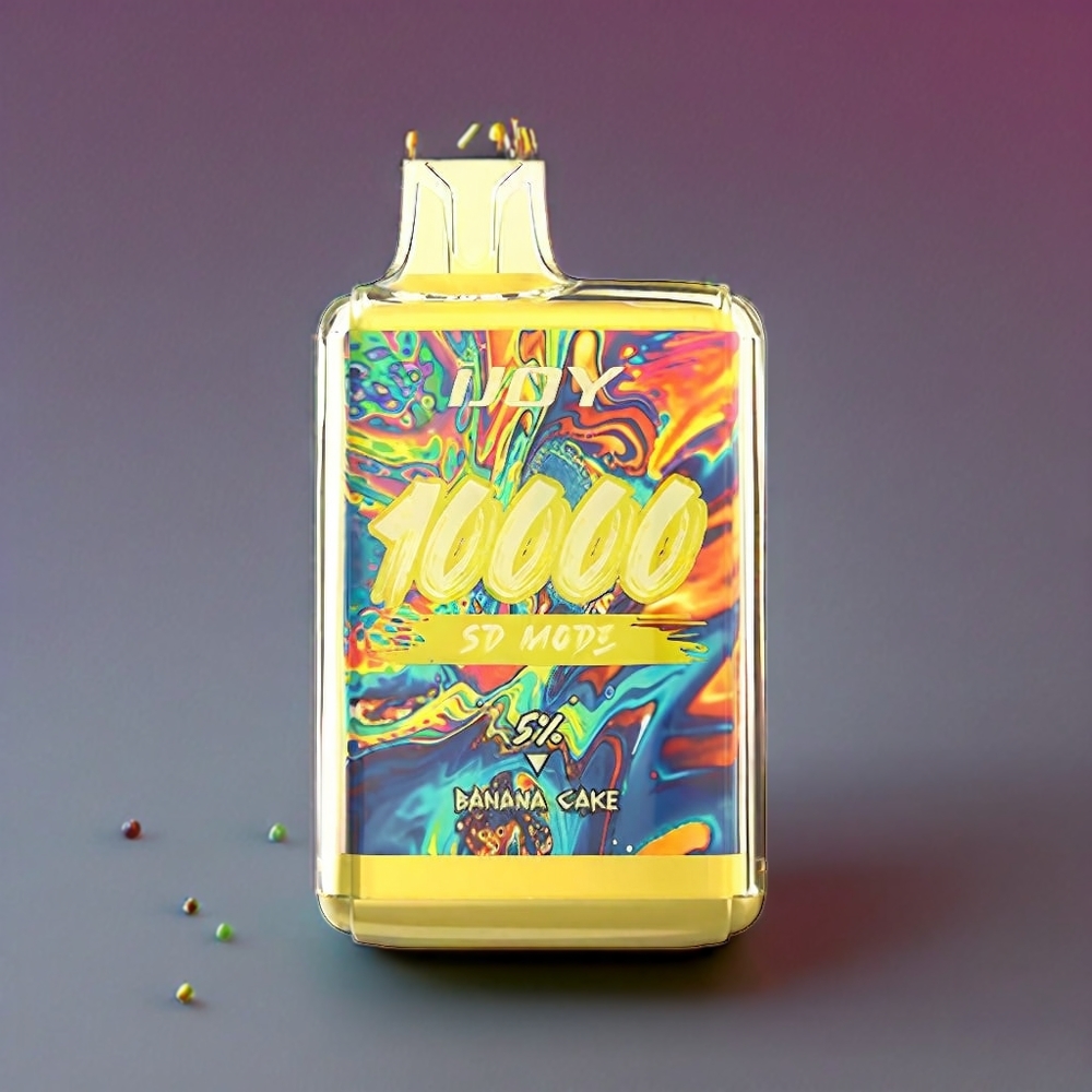 IJOY SD10000 Vape jetable Gateau ﾨﾤ la Banane - 10000 Puffs, 20ml, 5% Nicotine, France Grossiste