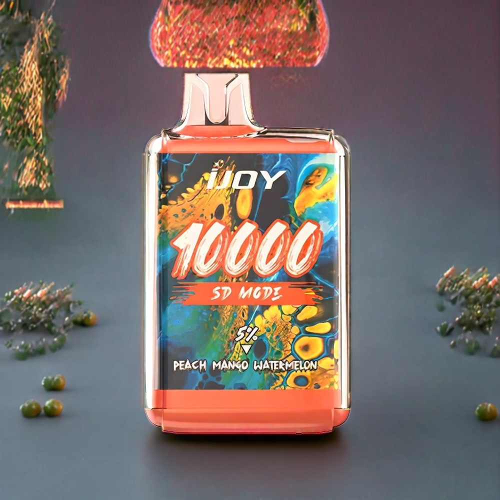 IJOY SD10000 Vape jetable Pﾨﾺche Mangue Pastﾨﾨque - 10000 Puffs, 20ml, 5% Nicotine - France Grossiste