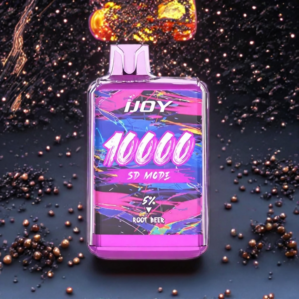 IJOY SD10000 Vape jetable Racine de Biﾨﾨre - 10000 Puffs, 20ml, 5% Nicotine, France Grossiste