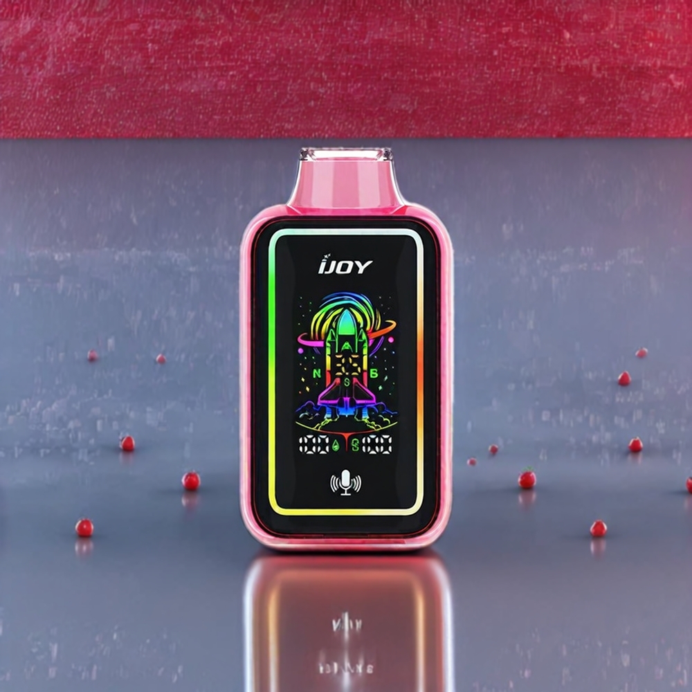 IJOY URANUS 25000 Puffs France Grossiste - Fraise Glacﾨﾦe, 20ML, 850 mAh, Airflow Rﾨﾦglable