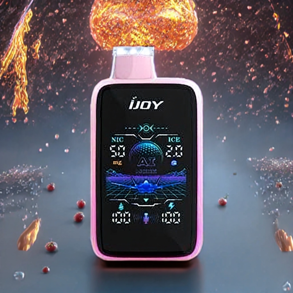 IJOY Uranus Mate 40000 Puffs France Grossiste - Pﾨﾺche Juteuse Glacﾨﾦe avec Contr?le ICE et Airflow Rﾨﾦglable