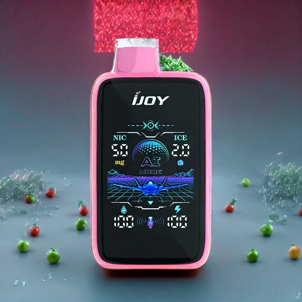 IJOY Uranus Mate 40000 Puffs France Grossiste - Pastﾨﾨque Glacﾨﾦe, 20ML, 1100MAH, Double Mesh 0.4ﾦﾸ + 1.4ﾦﾸ, ICE Control
