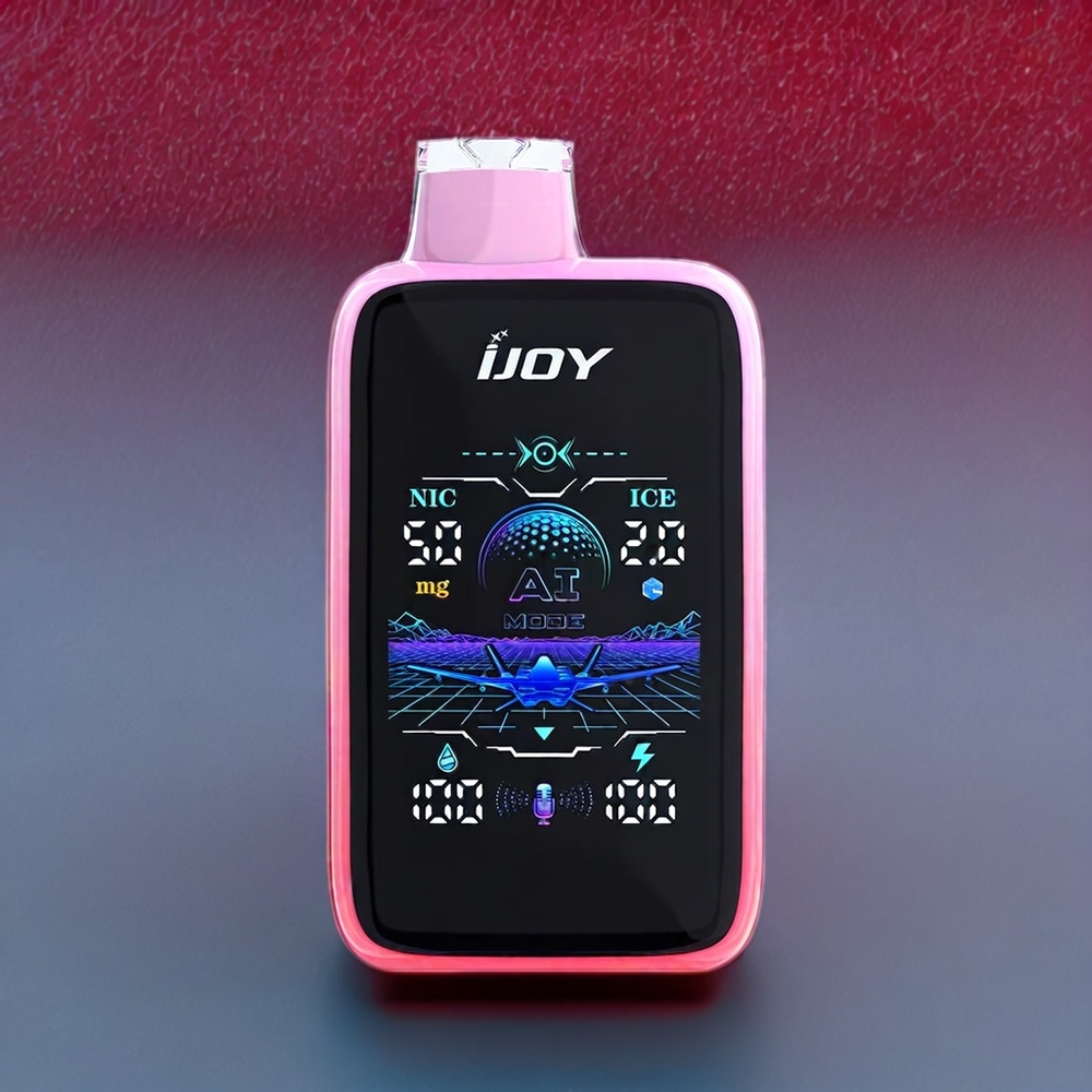 IJOY Uranus Mate 40000 Puffs France grossiste - Fraise Glacﾨﾦe avec Contr?le ICE et Airflow Rﾨﾦglable