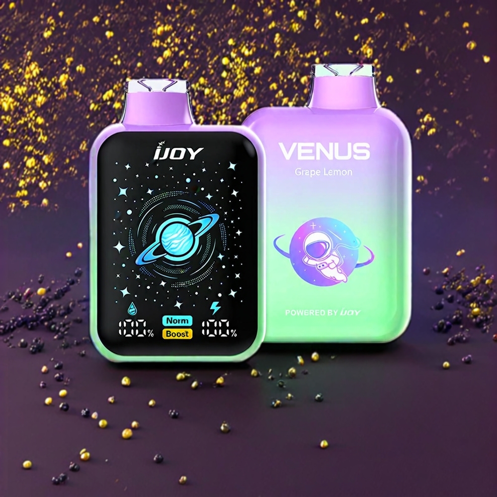 IJOY VENUS 25000 Puffs France Grossiste Vape jetable Grape Citron avec 20ML et Airflow Rﾨﾦglable